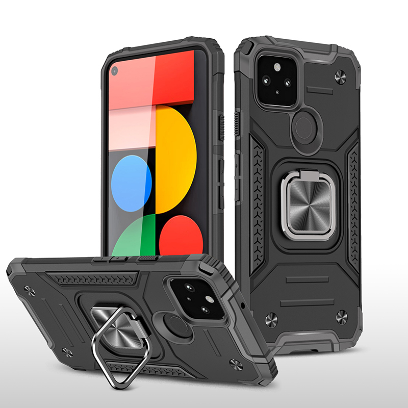 фото Противоударный чехол legion case для google pixel 5 (черный) black panther