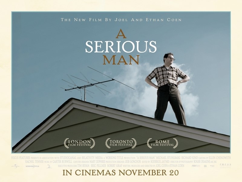 

Постер к фильму "Серьёзный человек" (A Serious Man) Оригинальный 101,6x76,2 см