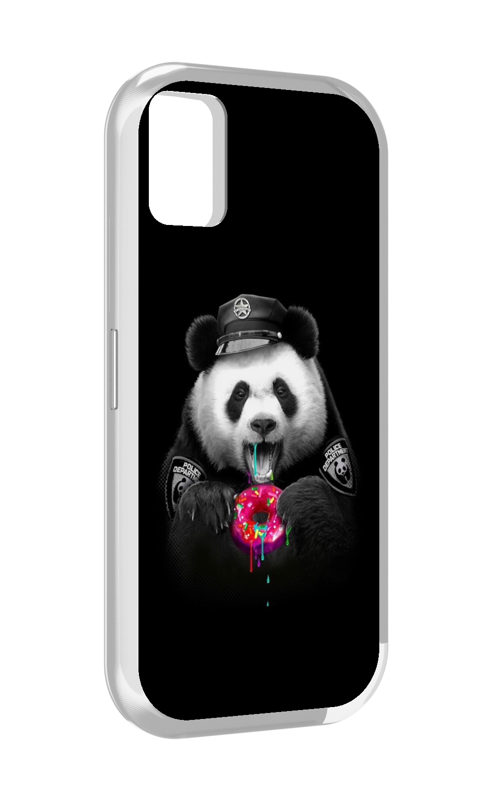 

Чехол MyPads Панда-с-пончиком для UMIDIGI A11, Прозрачный, Tocco