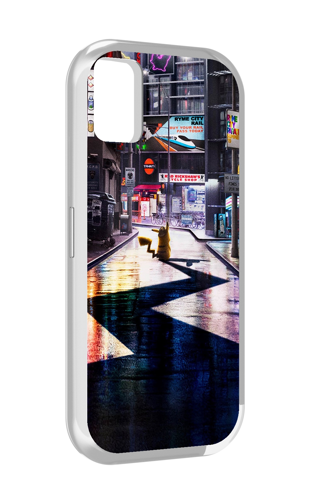 

Чехол MyPads Пикачу-в-городе для UMIDIGI A11, Прозрачный, Tocco