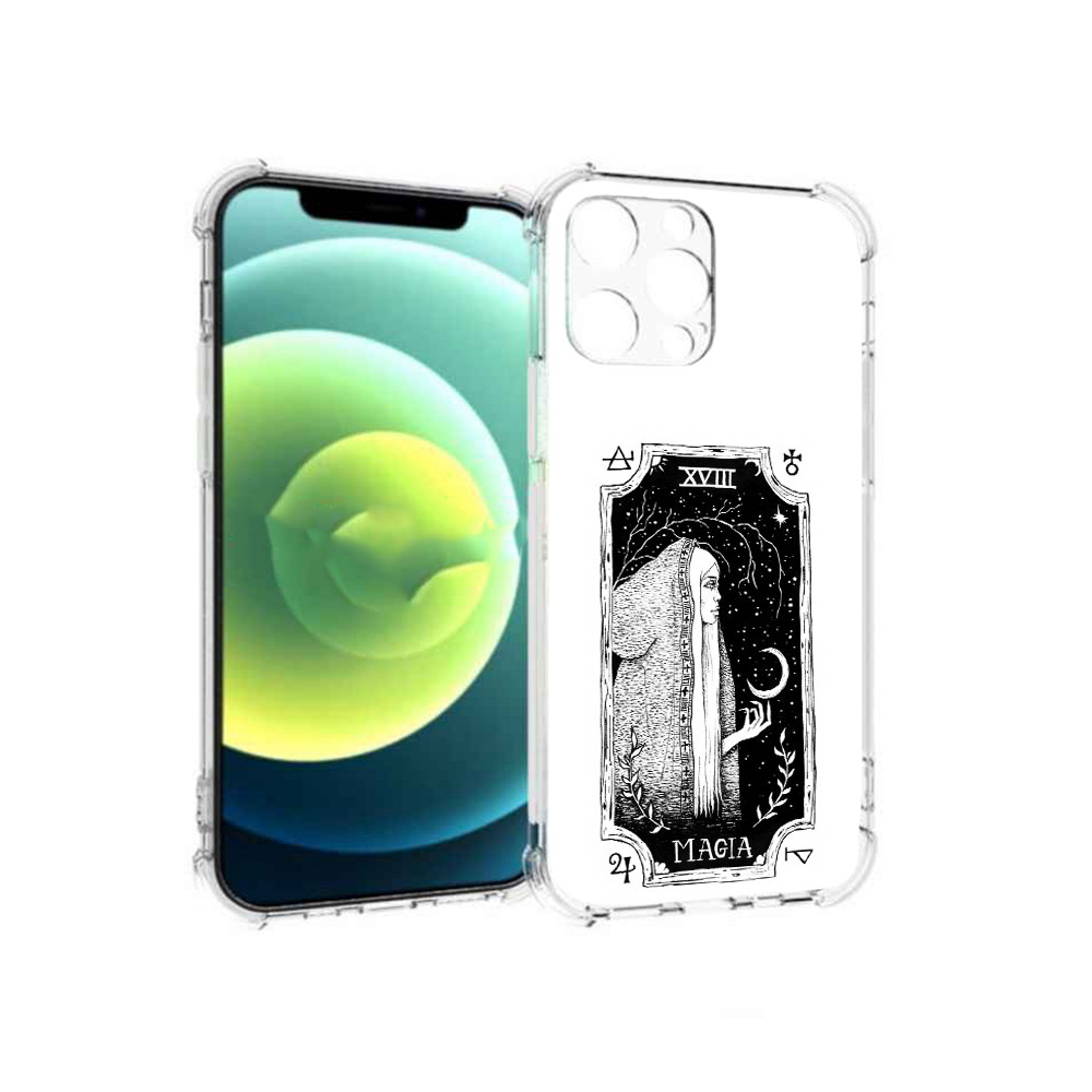 

Чехол MyPads Tocco для Apple iPhone 13 Pro лунная магия (PT163086.612.447), Прозрачный, Tocco