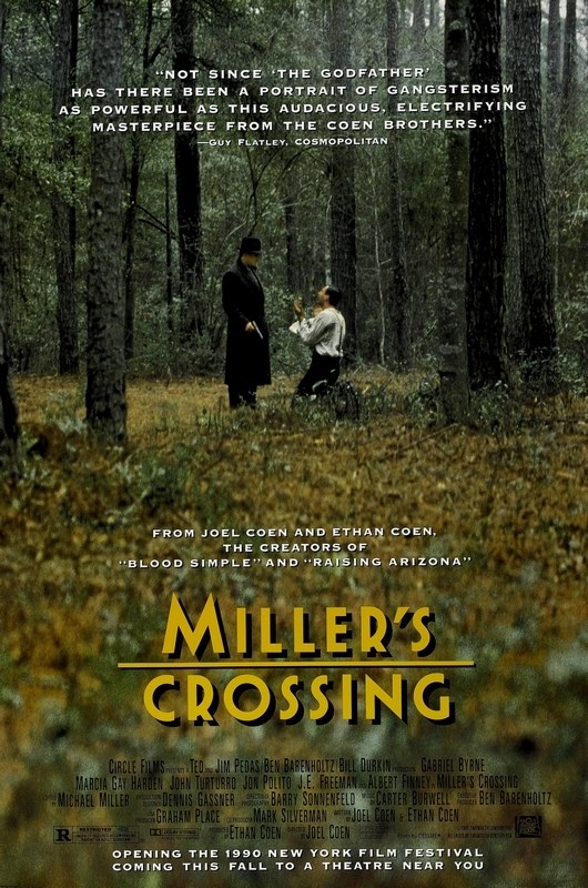 Постер к фильму Перекресток Миллера (Miller's Crossing) 50x70 см