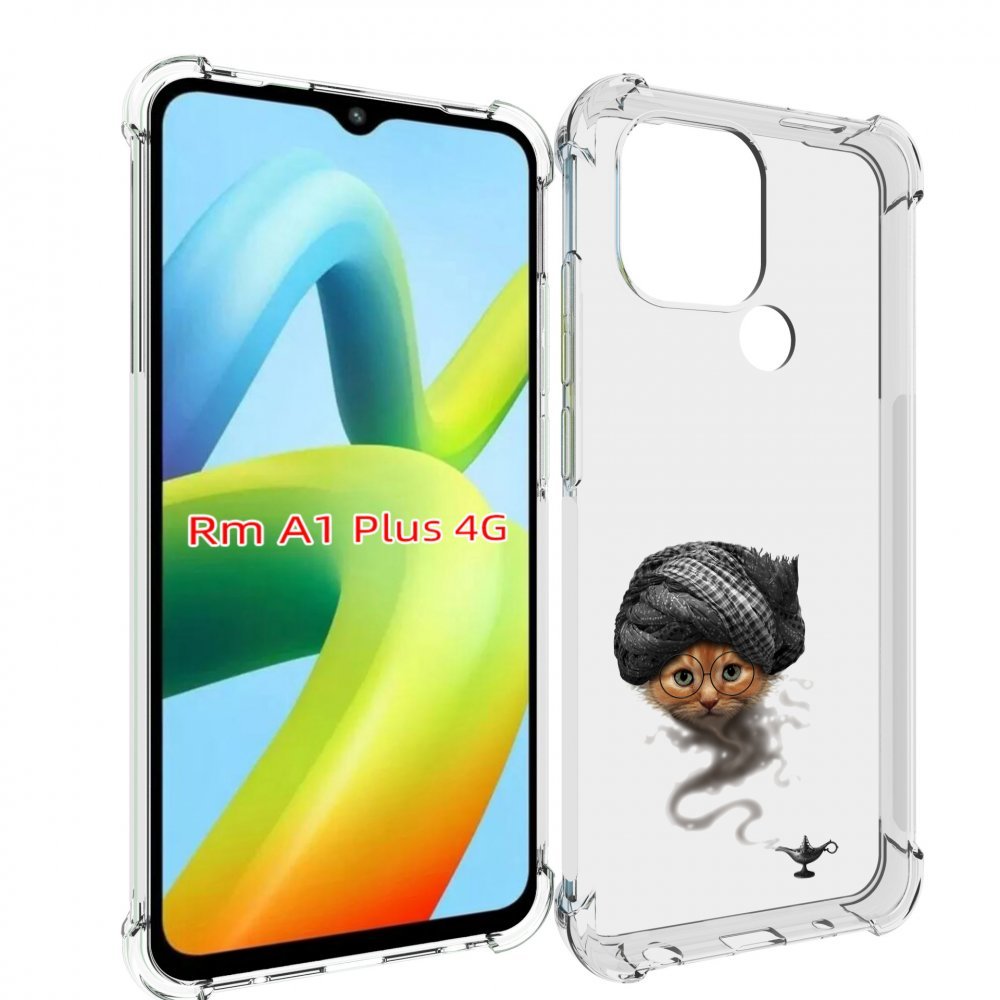 

Чехол MyPads кот джин для Xiaomi Redmi A1 Plus +, Прозрачный, Tocco