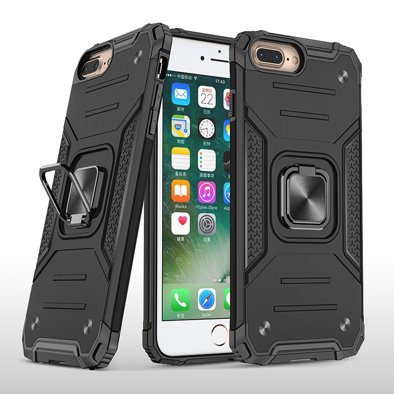 фото Противоударный чехол legion case для iphone 7 plus/8 plus (черный) black panther