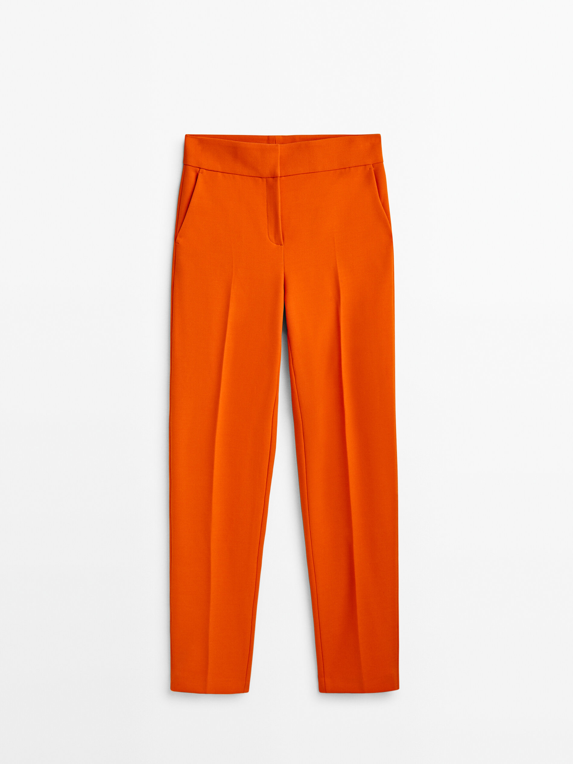 

Брюки женские Massimo Dutti 05024674615 оранжевые 40, 05024674615