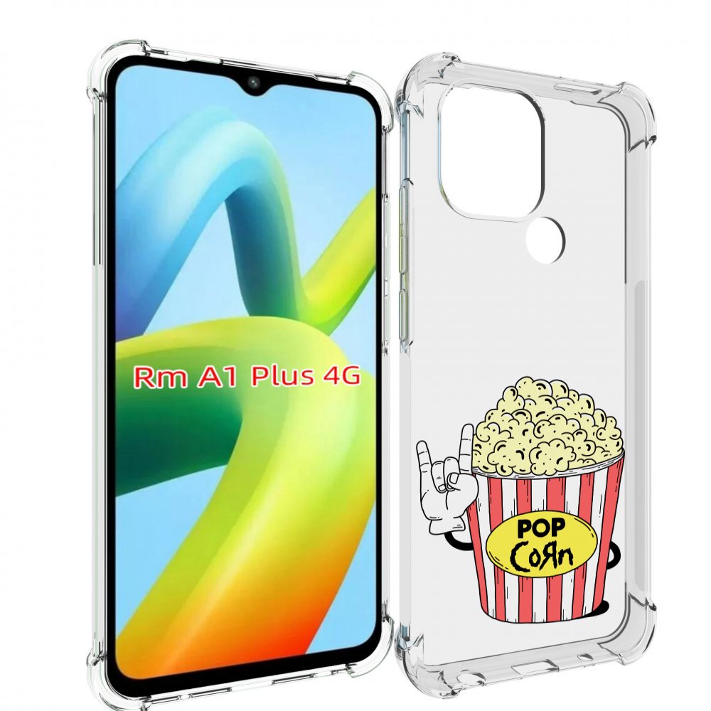 

Чехол MyPads крутой попкорн для Xiaomi Redmi A1 Plus +, Прозрачный, Tocco
