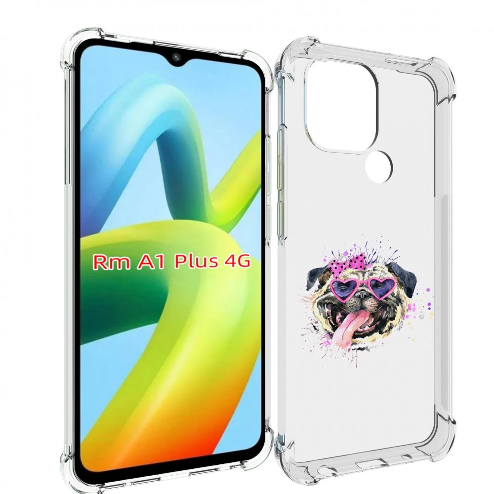

Чехол MyPads Веселая собака для Xiaomi Redmi A1 Plus +, Прозрачный, Tocco
