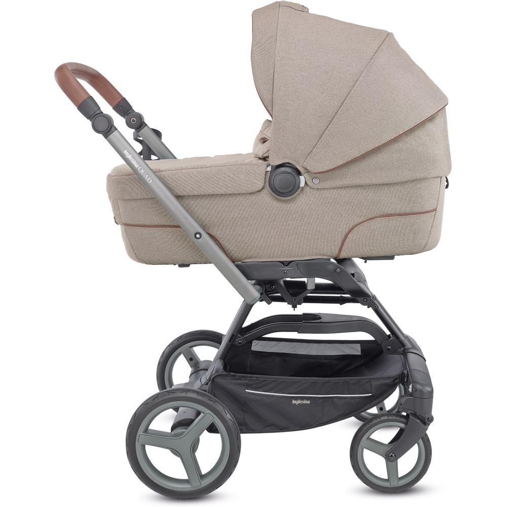 

Коляска 4 в 1 Inglesina Quad System 4 в 1 на шасси Quad Titanium Black Cognac