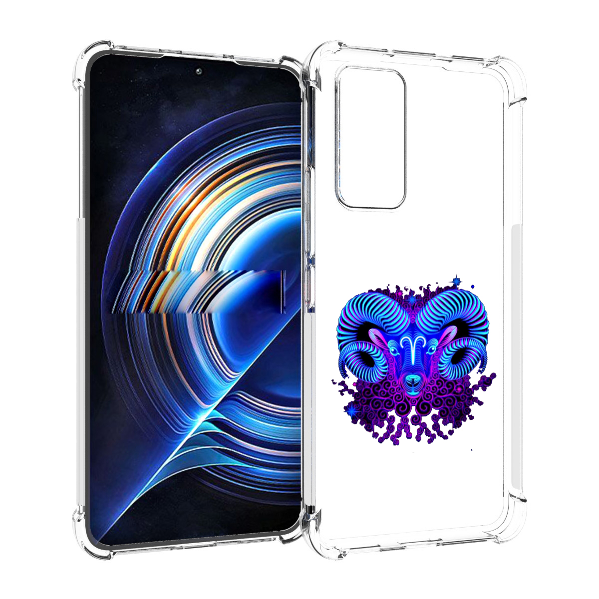 

Чехол MyPads знак зодиака овен 2 для Tecno Camon 19 Neo, Прозрачный, Tocco