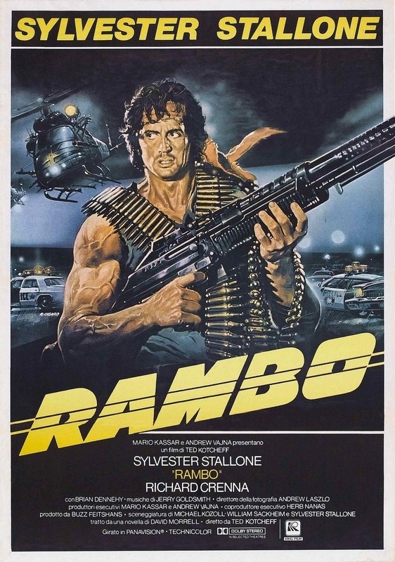 

Постер к фильму "Рэмбо: Первая кровь" (First Blood) A3