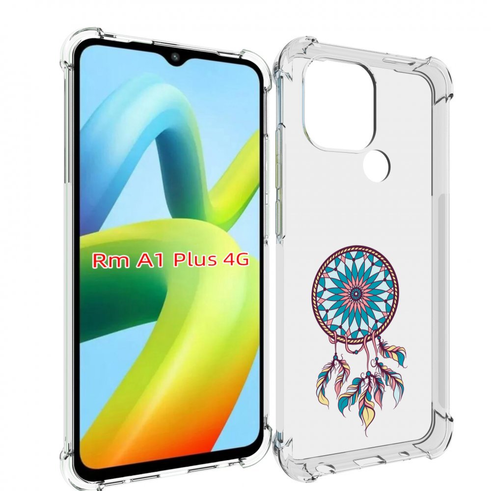

Чехол MyPads ловец снов синий для Xiaomi Redmi A1 Plus +, Прозрачный, Tocco