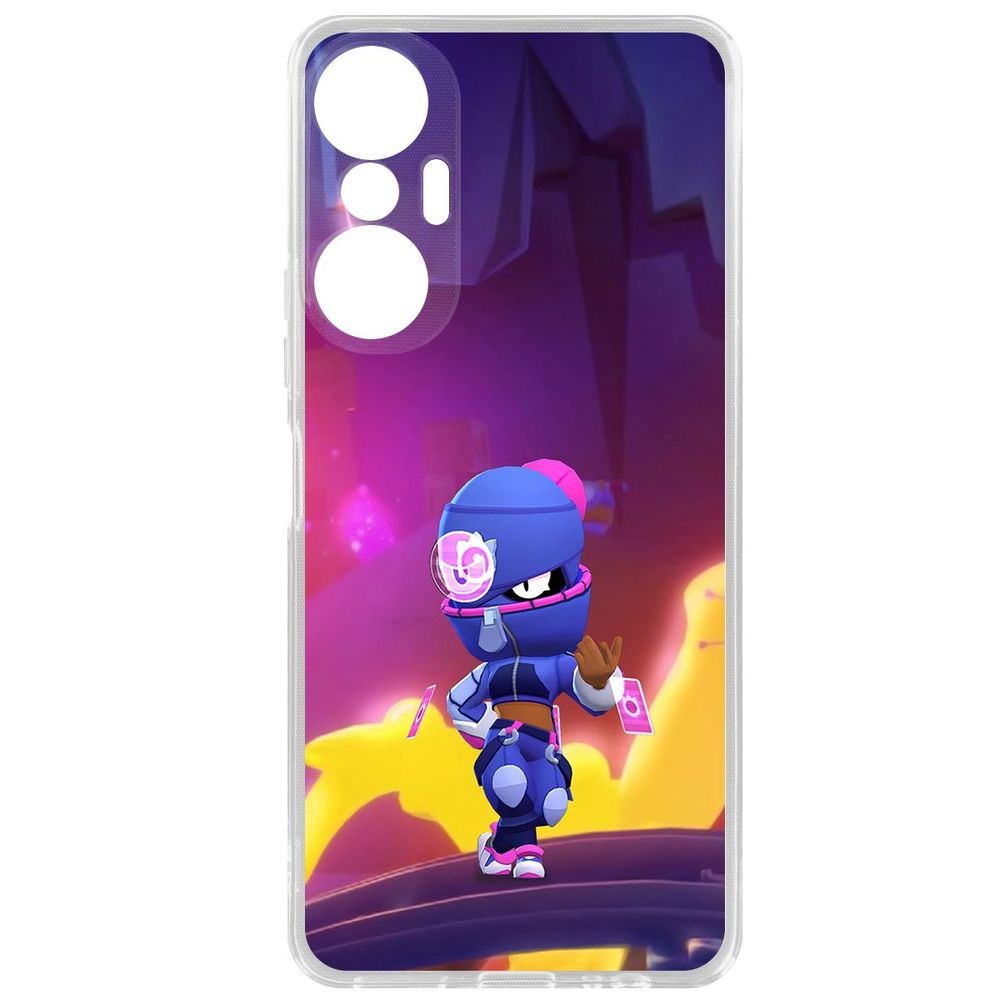 

Чехол-накладка Кейс Brawl Stars-Ниндзя Тара для Infinix Hot 20S, Прозрачный