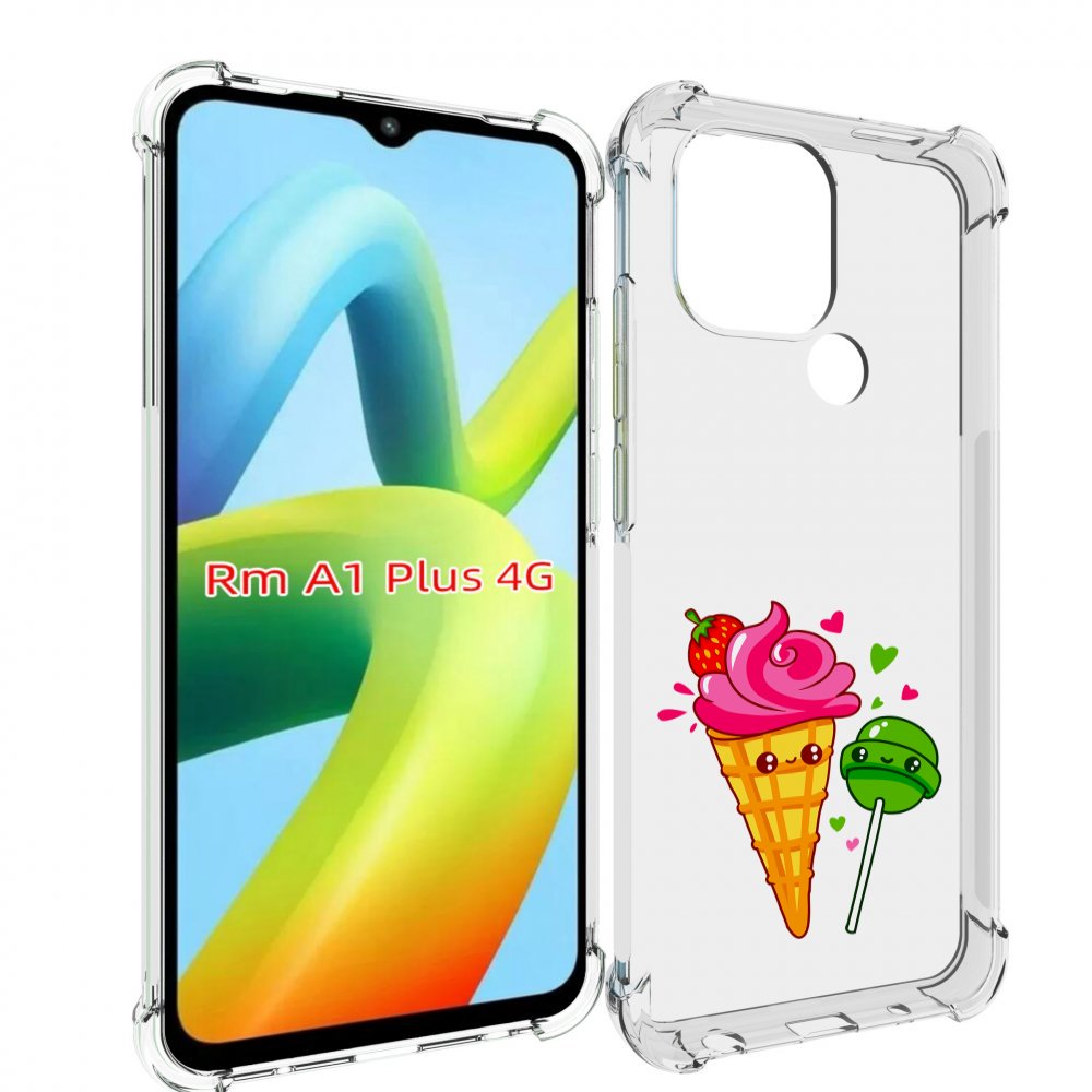 

Чехол MyPads Вкусняшки для Xiaomi Redmi A1 Plus +, Прозрачный, Tocco