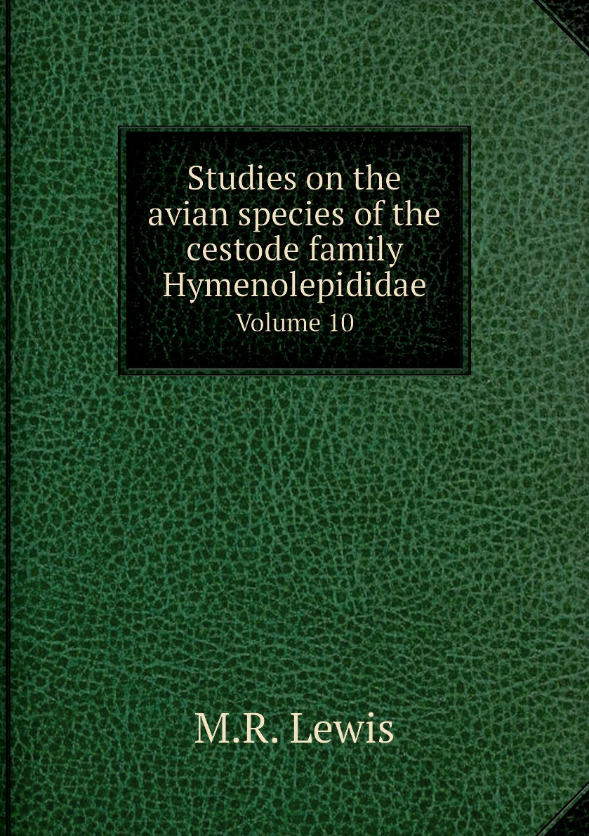 

Studies on the avian species of the cestode family Hymenolepididae