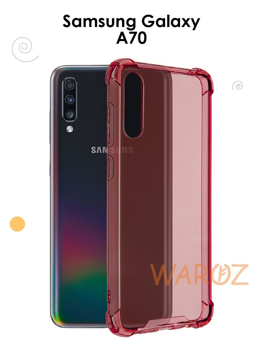 

Чехол на Samsung Galaxy A70 A70S силиконовый противоударный