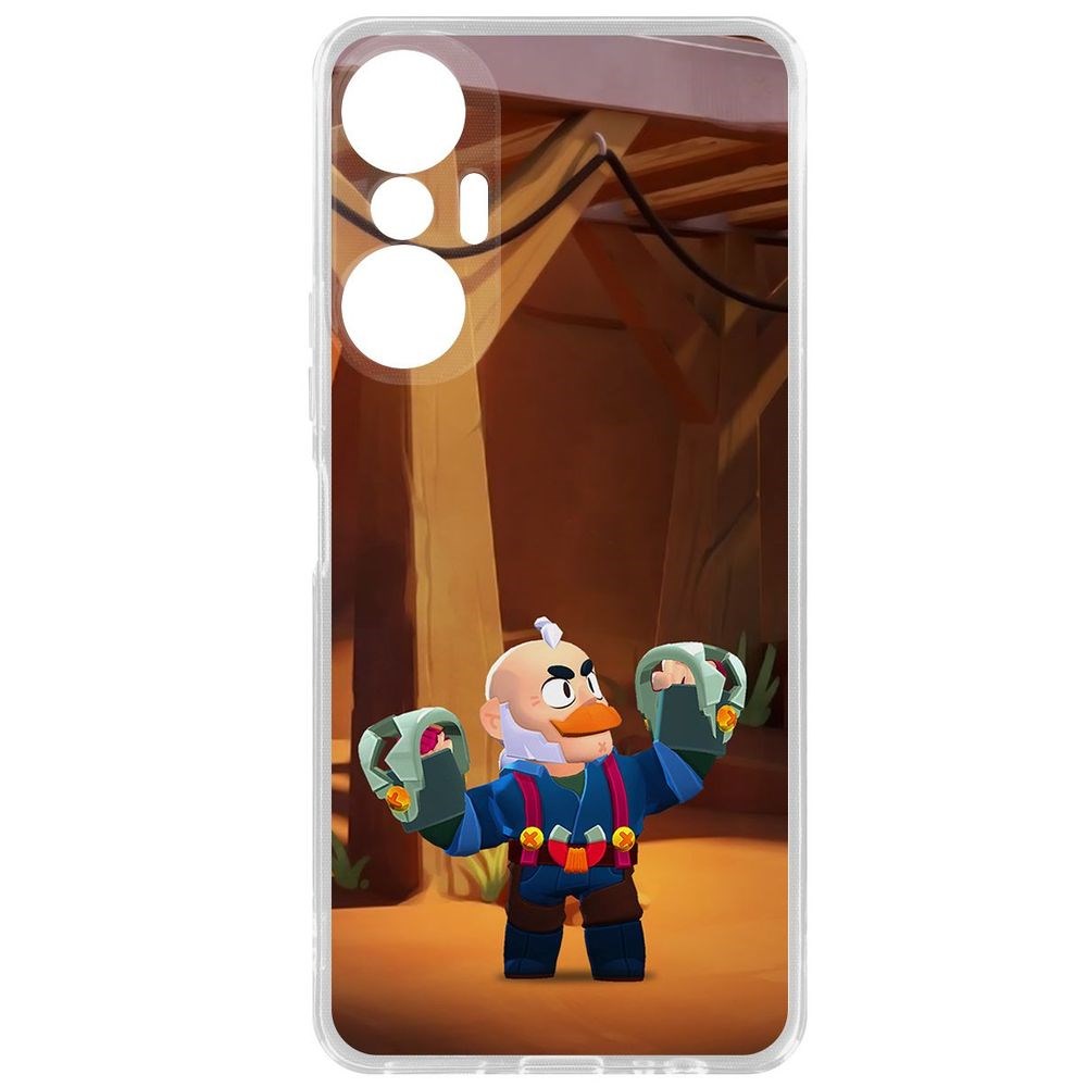 Чехол-накладка Кейс Brawl Stars-Сэм для Infinix Hot 20S