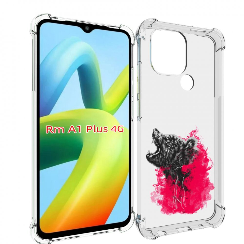 

Чехол MyPads медведь в дымке для Xiaomi Redmi A1 Plus +, Прозрачный, Tocco