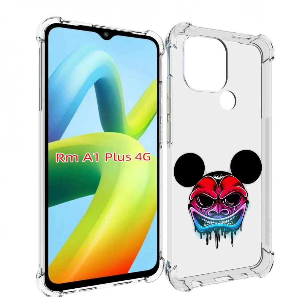 

Чехол MyPads микки в маске для Xiaomi Redmi A1 Plus +, Прозрачный, Tocco