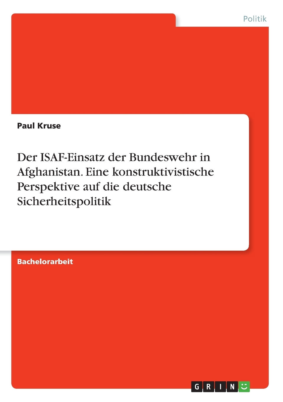 

Der ISAF-Einsatz der Bundeswehr in Afghanistan.