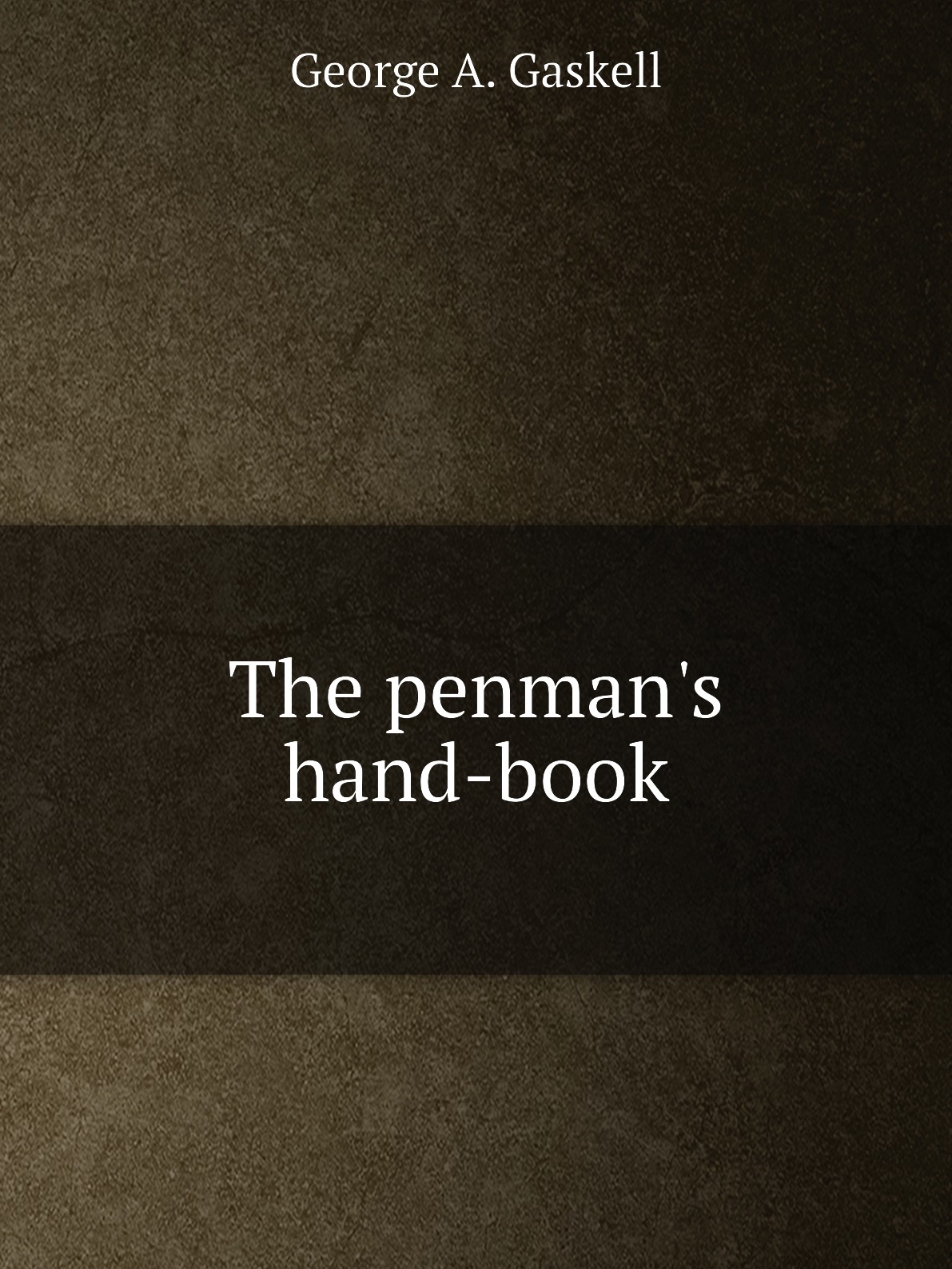 

The penman's hand-book