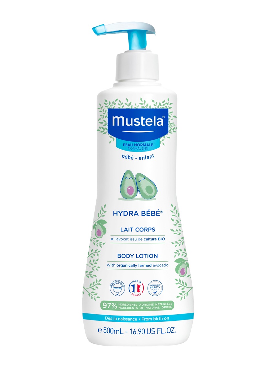 Лосьон для тела Mustela Hydra Bebe Body Lotion, 500 мл Франция