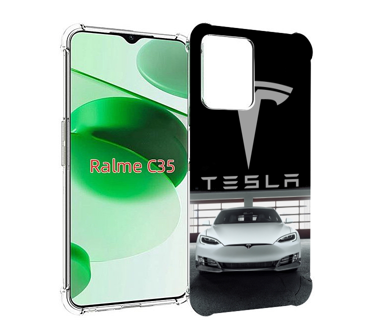 

Чехол MyPads Тесла для Realme C35 / Narzo 50A Prime, Прозрачный, Tocco