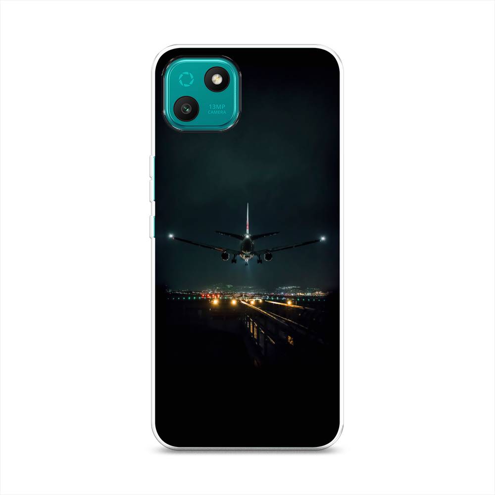 

Силиконовый чехол "Ночной рейс" на Wiko T10 / Вико Т10, Разноцветный