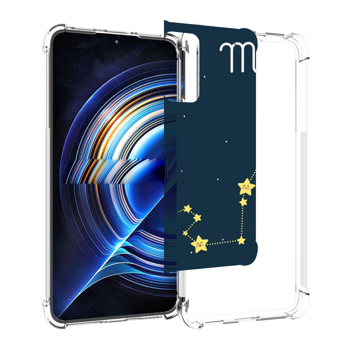 

Чехол MyPads знак зодиака скорпион 1 для Tecno Camon 19 Neo, Прозрачный, Tocco