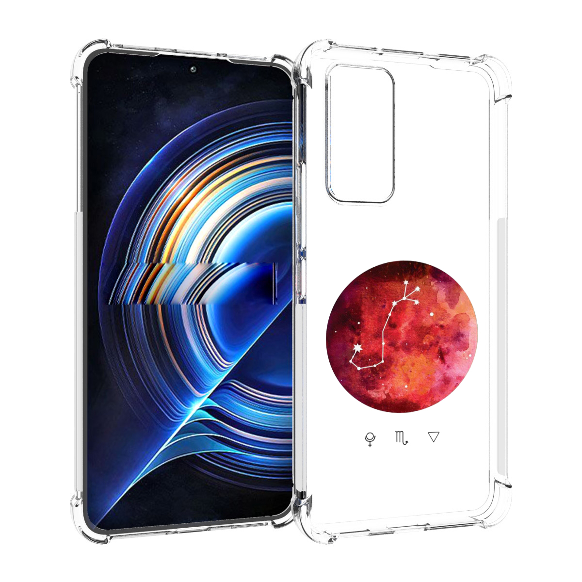 

Чехол MyPads знак зодиака скорпион 6 для Tecno Camon 19 Neo, Прозрачный, Tocco
