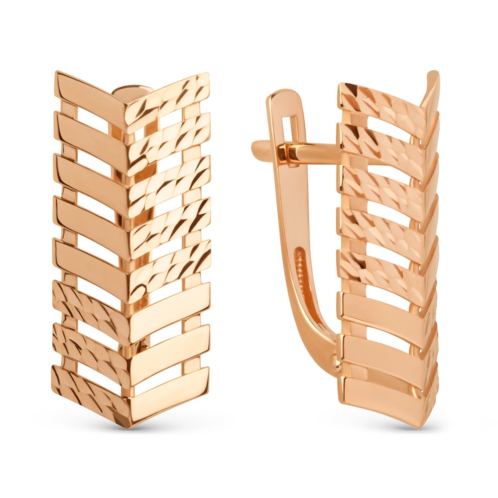 

Серьги из красного золота 585Gold 402004887, 402004887