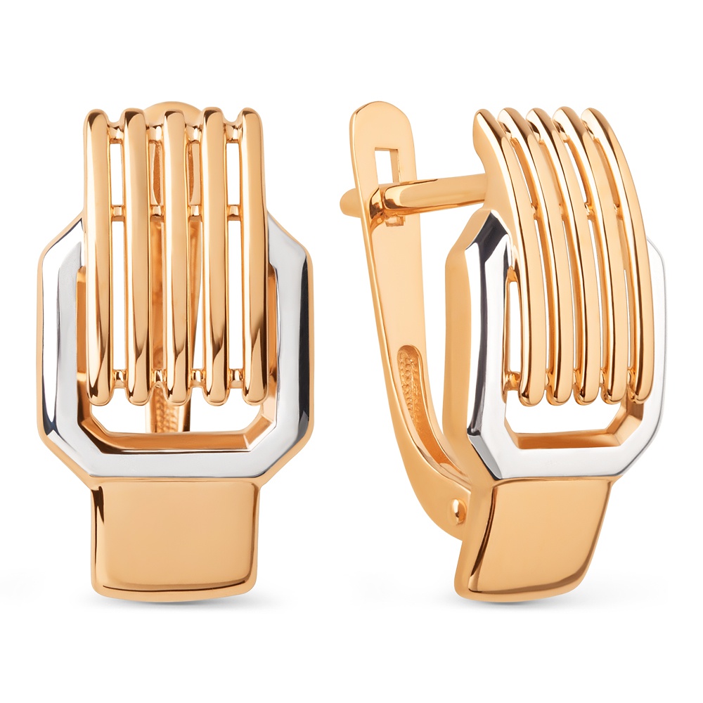 

Серьги из красного золота 585Gold 402004888, 402004888
