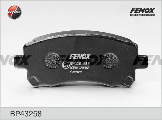 

Колодки Тормозные Дисковые Subaru Forester, Impreza (Gd, Gg), Legacy I,Ii 92-06 FENOX арт.