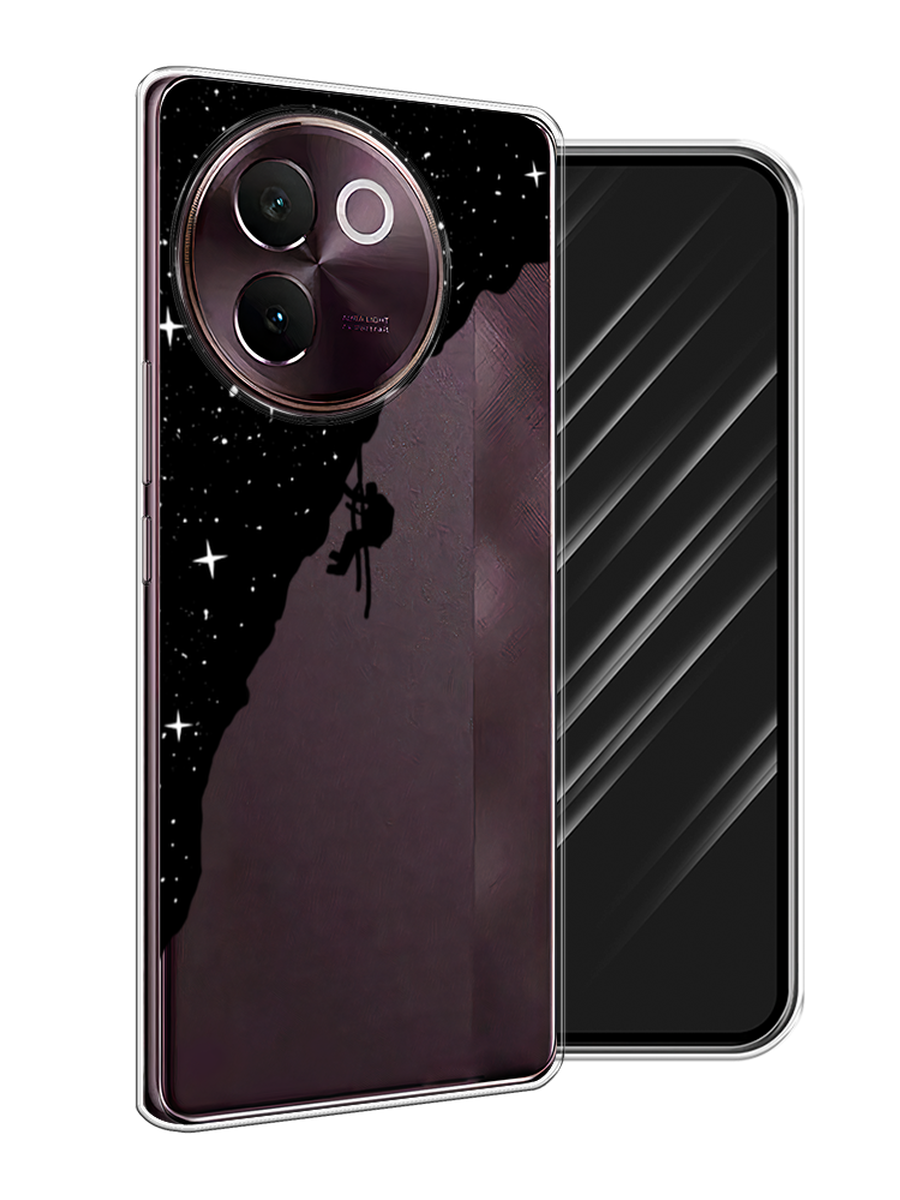 

Чехол Awog на Vivo V30e "Скалолаз в космосе", Черный;белый;бежевый, 2610550-1