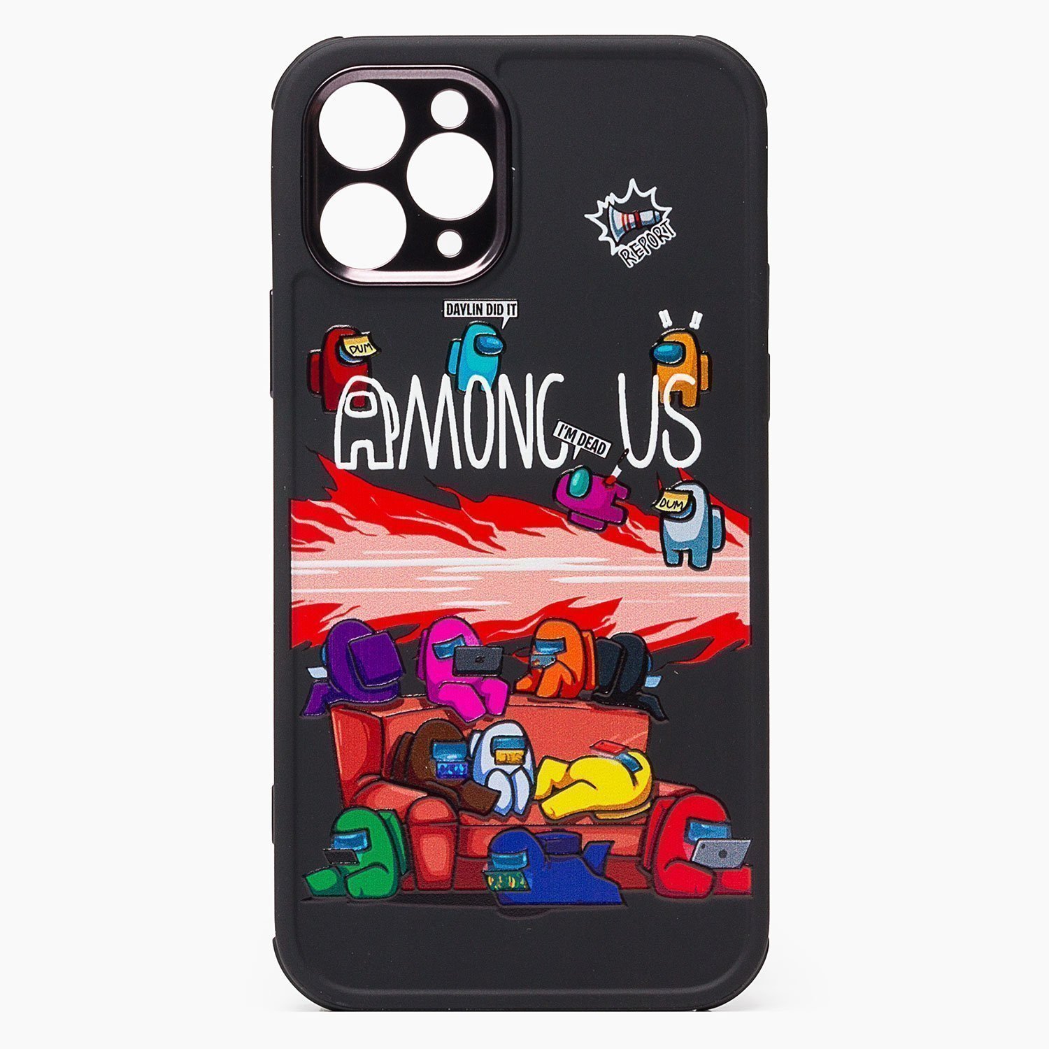 

Чехол iPhone 11 Pro силиконовый (рис.235/001), Черный, iPhone 11 Pro