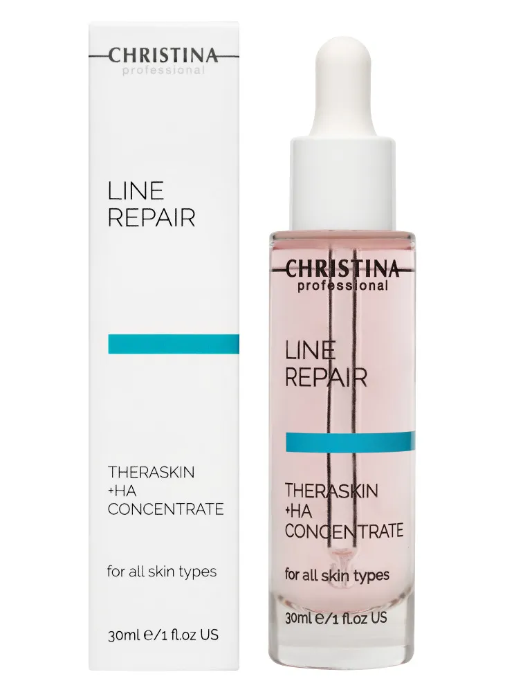 Капли Christina Line Repair Theraskin+HA Concentrate регенерирующие, увлажняющие, 1*30 мл