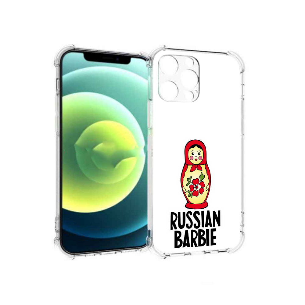 

Чехол MyPads Tocco для Apple iPhone 13 Pro матрешка (PT163086.612.459), Прозрачный, Tocco