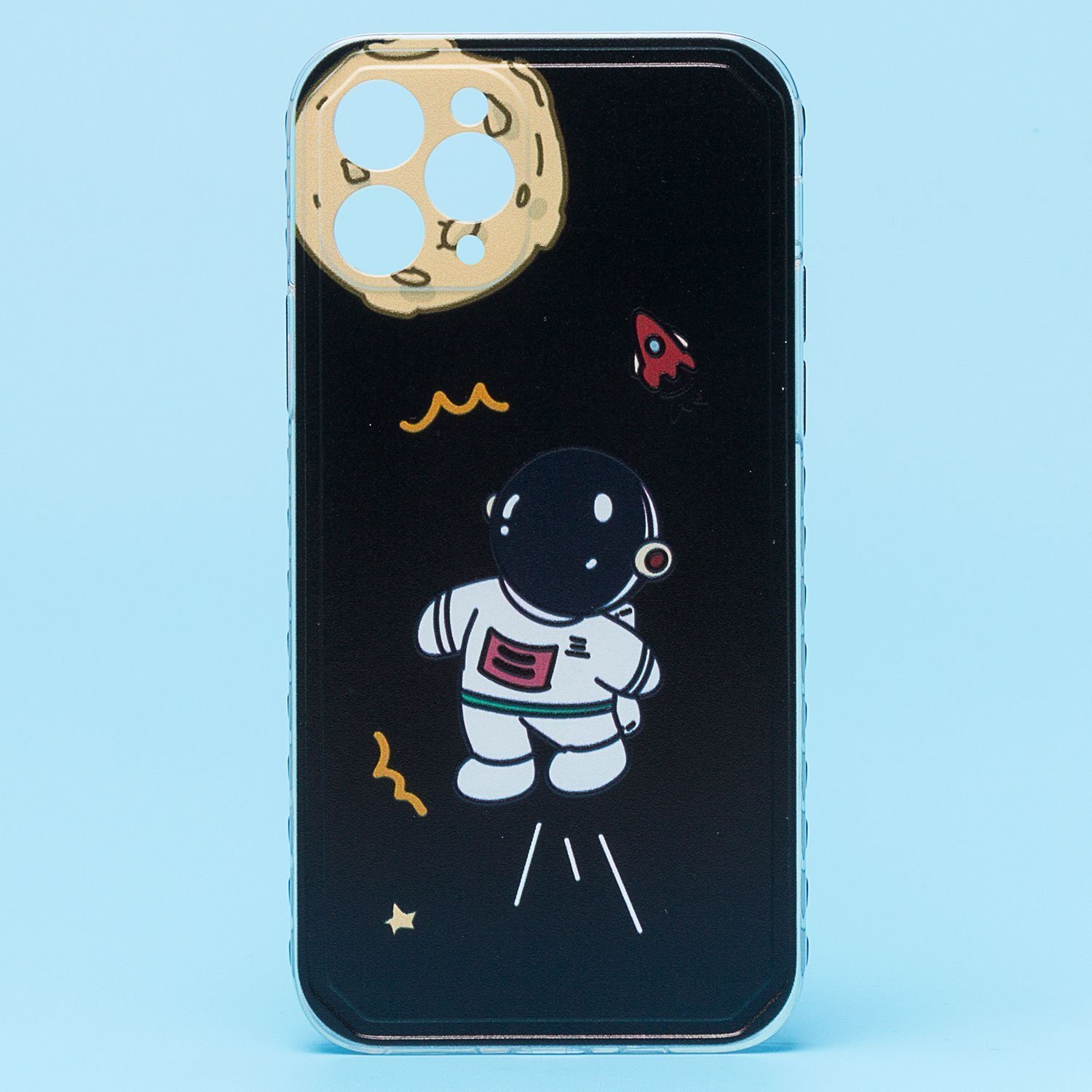 

Чехол iPhone 11 Pro силиконовый (рис.233/002), Черный, iPhone 11 Pro