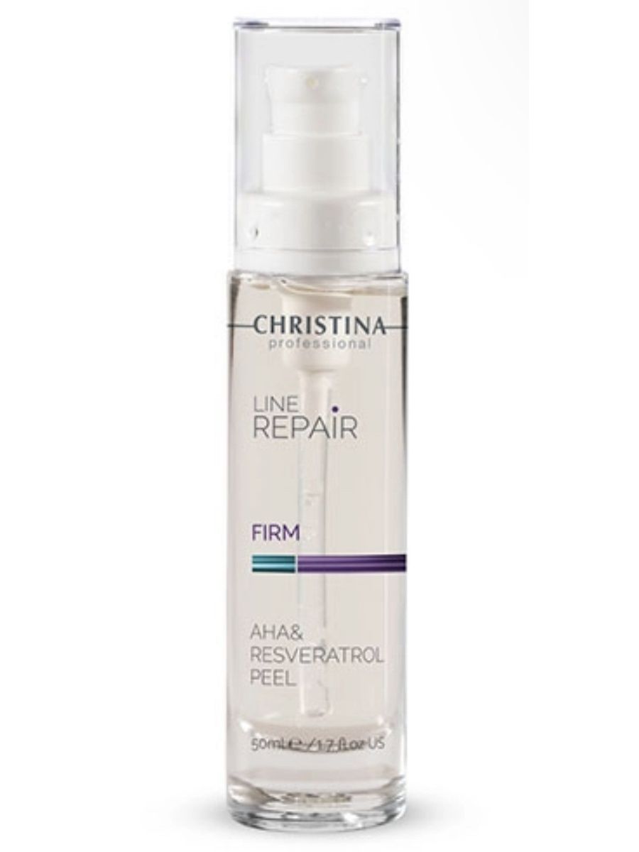 фото Кислотный пилинг christina line repair firm aha&resveratrol peel с ресвератролом, 50 мл