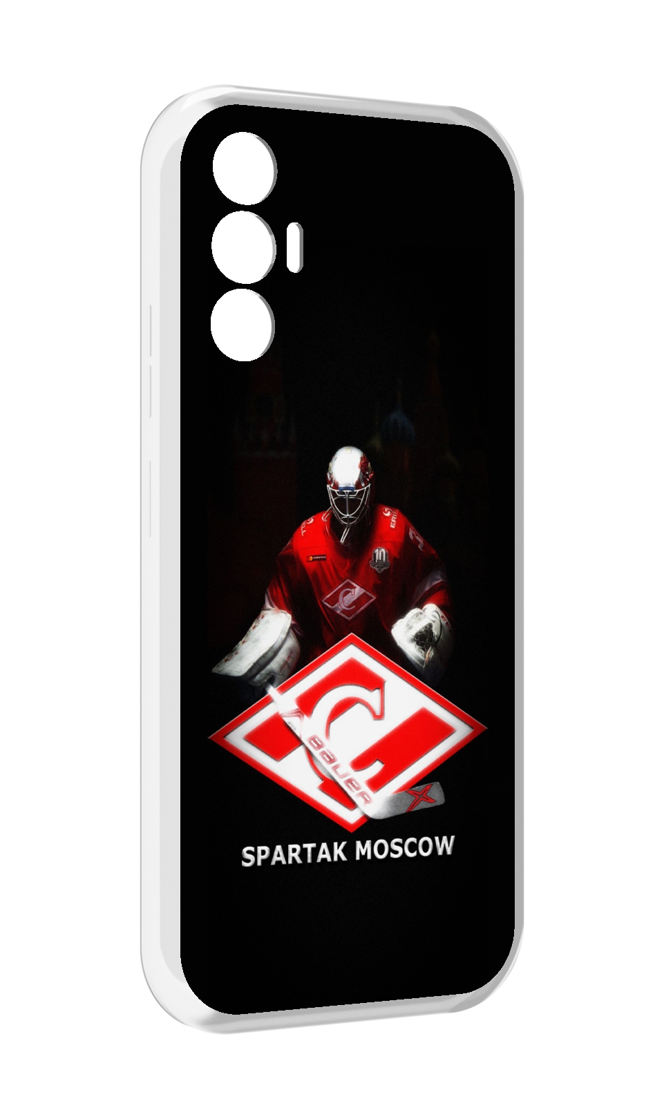 

Чехол MyPads спартак хоккеи мужской для Tecno Pova 3, Прозрачный, Tocco