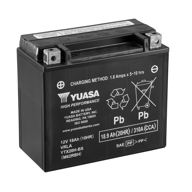 

Аккумулятор YUASA YTX20H-BS