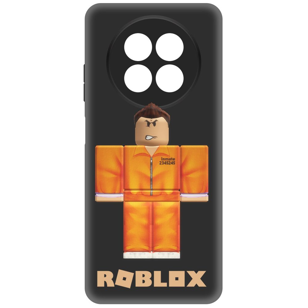 

Чехол-накладка Krutoff Soft Case Roblox-Заключенный для Realme 12 5G черный