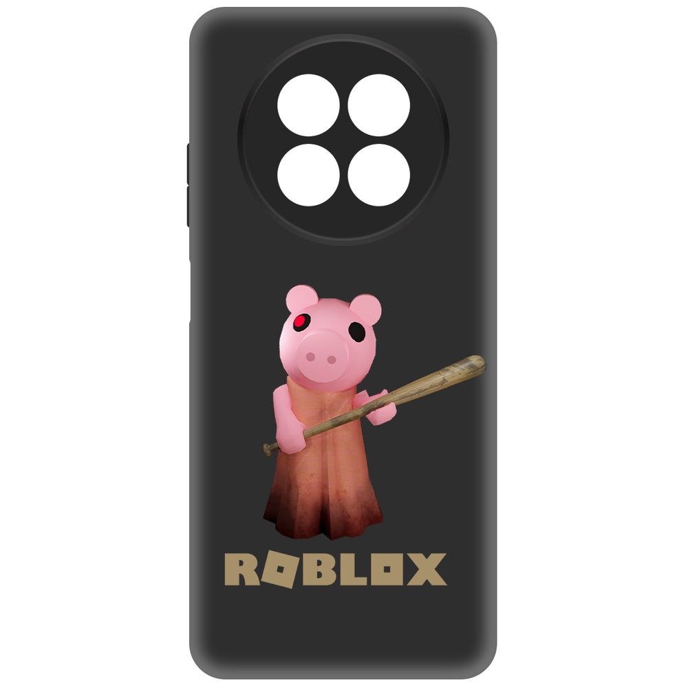 

Чехол-накладка Krutoff Soft Case Roblox-Пигги для Realme 12 5G черный