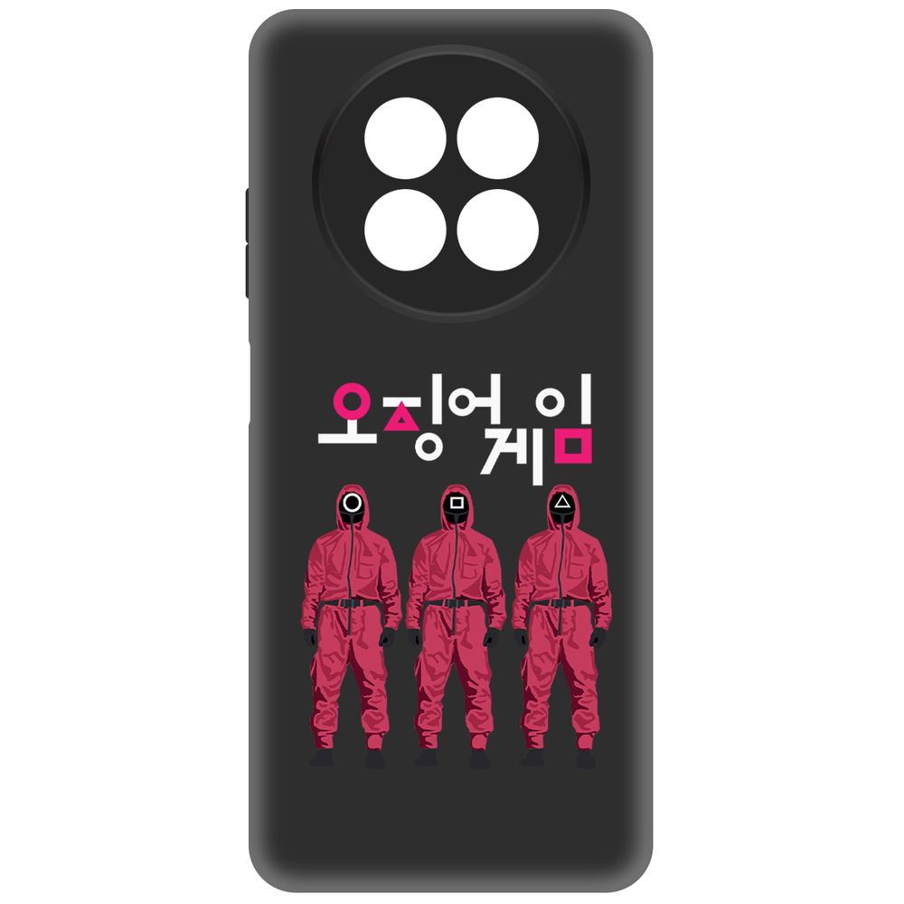 

Чехол-накладка Krutoff Soft Case Игра в кальмара-Персонал для Realme 12 5G черный