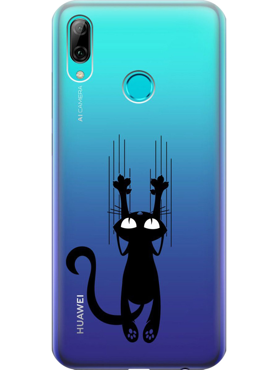 

Силиконовый чехол на Honor 10 Lite, Huawei P Smart (2019) с принтом прозрачный 954426, Прозрачный;черный, 720145871