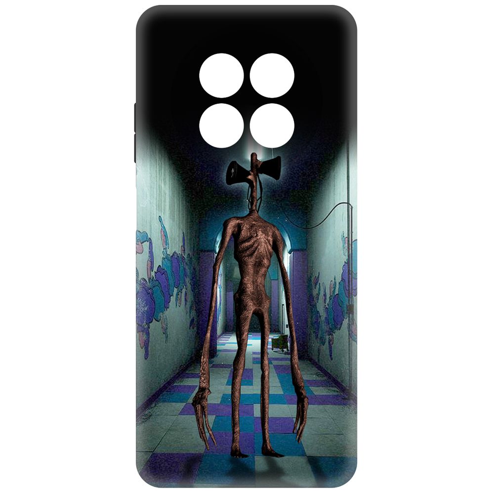 

Чехол-накладка Krutoff Soft Case Хаги Ваги - Сиреноголовый для Realme 12 5G черный