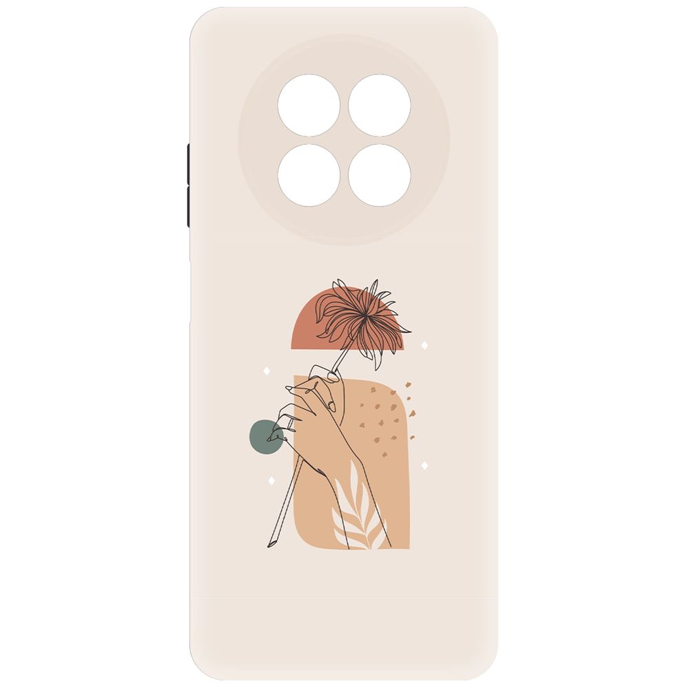 

Чехол-накладка Krutoff Soft Case Романтика для Realme 12 5G черный
