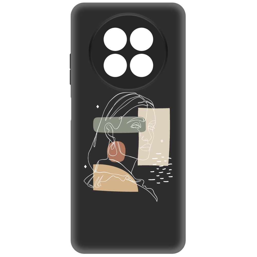 

Чехол-накладка Krutoff Soft Case Уверенность для Realme 12 5G черный
