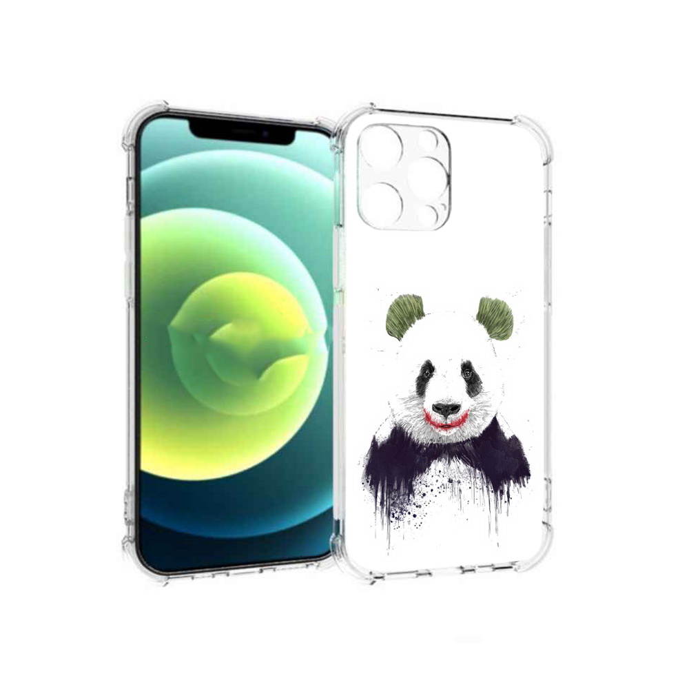 

Чехол MyPads Tocco для Apple iPhone 13 Pro панда джокер (PT163086.612.533), Прозрачный, Tocco