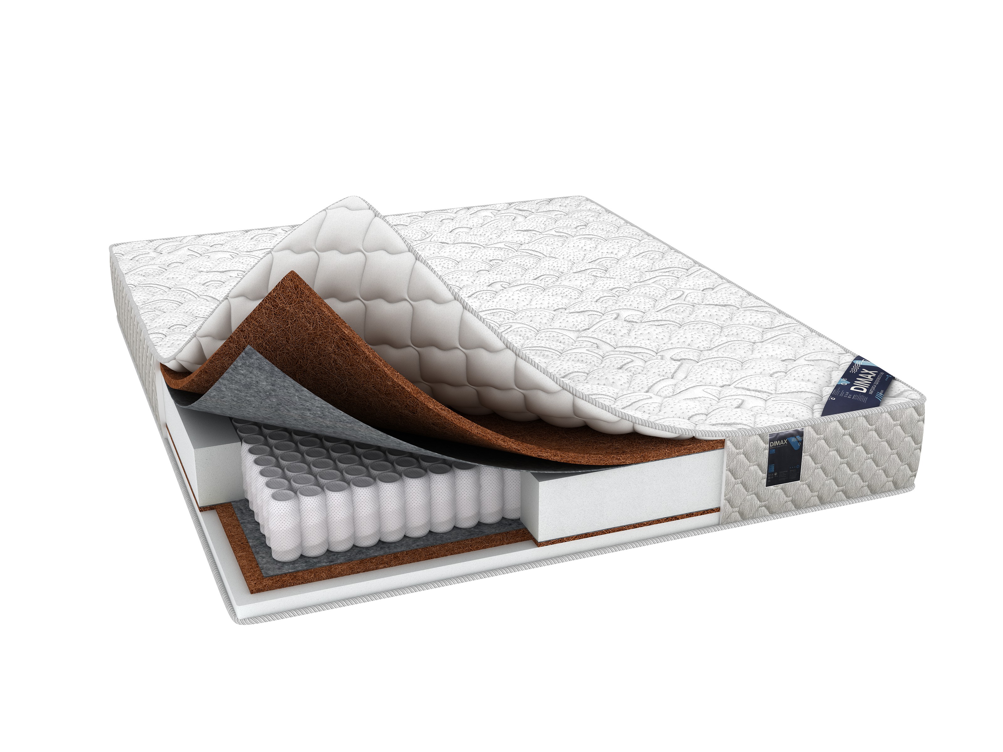 

Матрас ортопедический пружинный DIMAX ОК Лайт хард 95х180, ОК Лайт хард