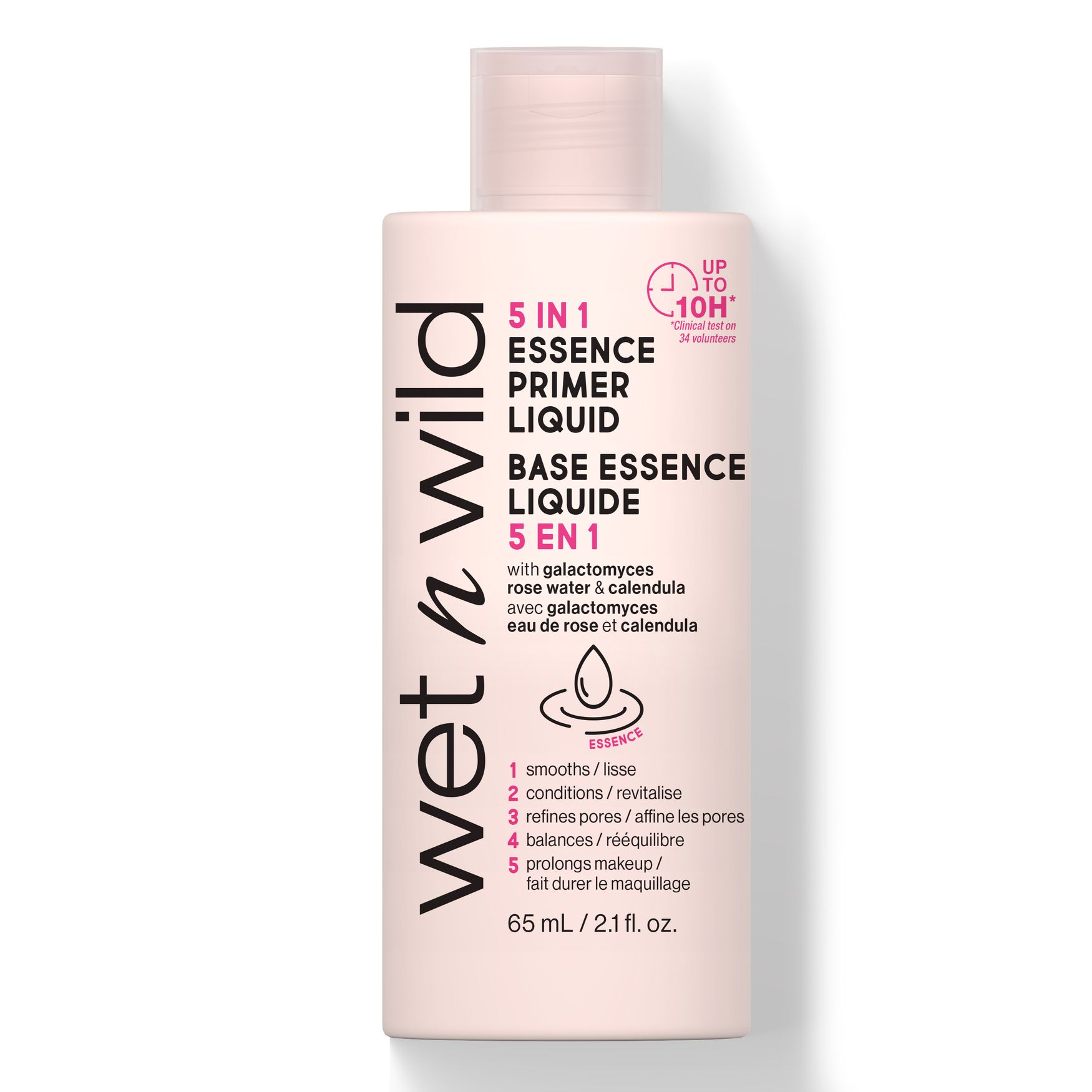 Основа для макияжа Wet n Wild 5-in-1 Essence Primer Liquid тон 1115486e пудра для лица wet n wild color icon bronzer компактная e740 ticket to brazil 11 г